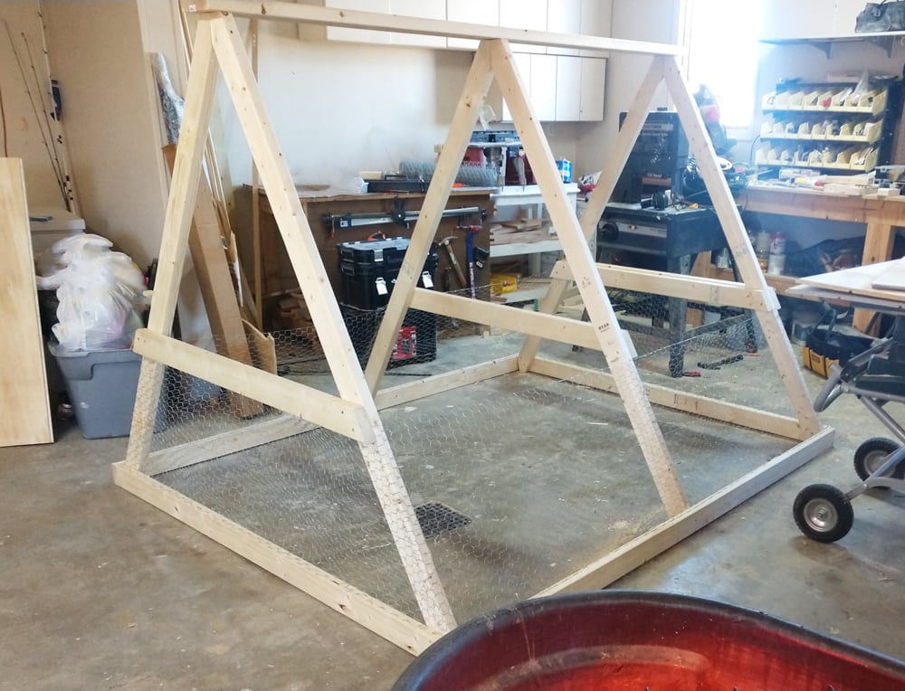Updated A Frame Chicken Coop Plans Ana White